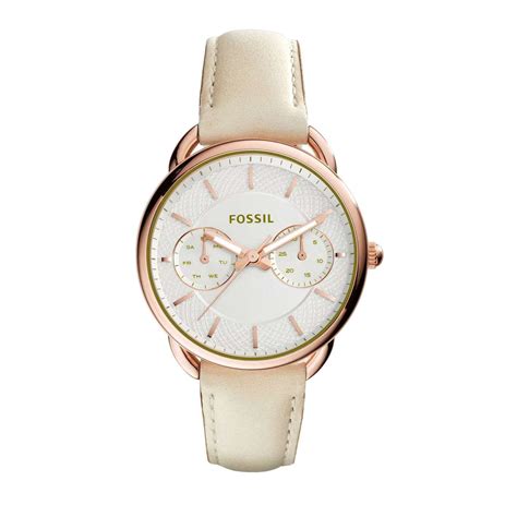 fossil damenuhr rosegold